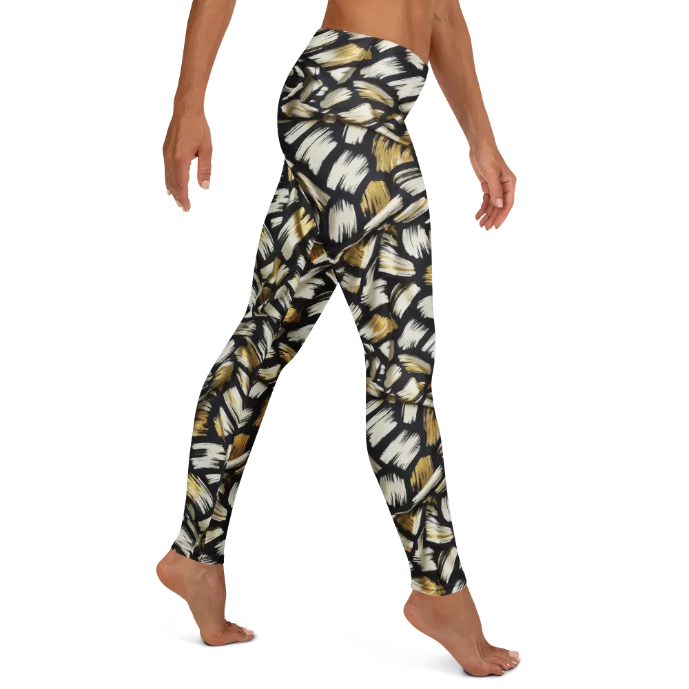 Gilded Gesture on Leggings — Right