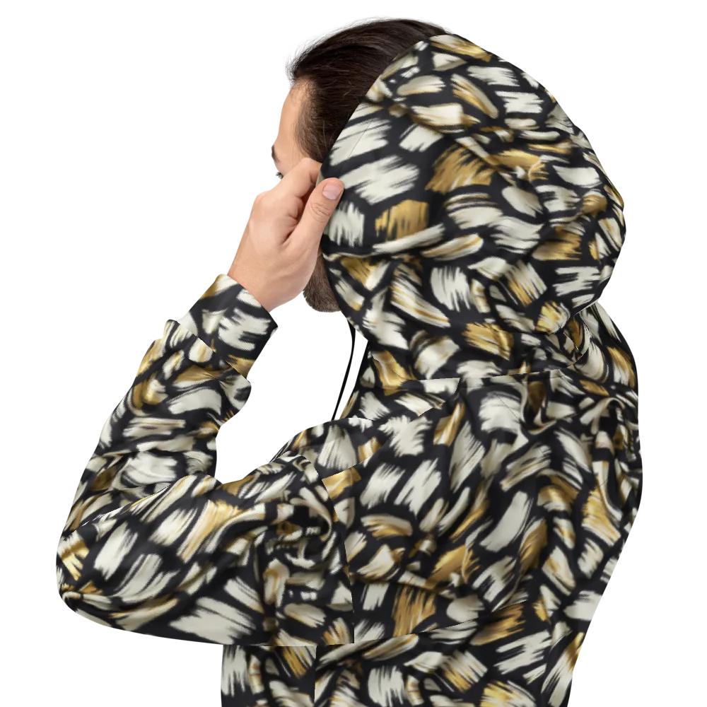 Gilded Gesture on Hoodie — Back