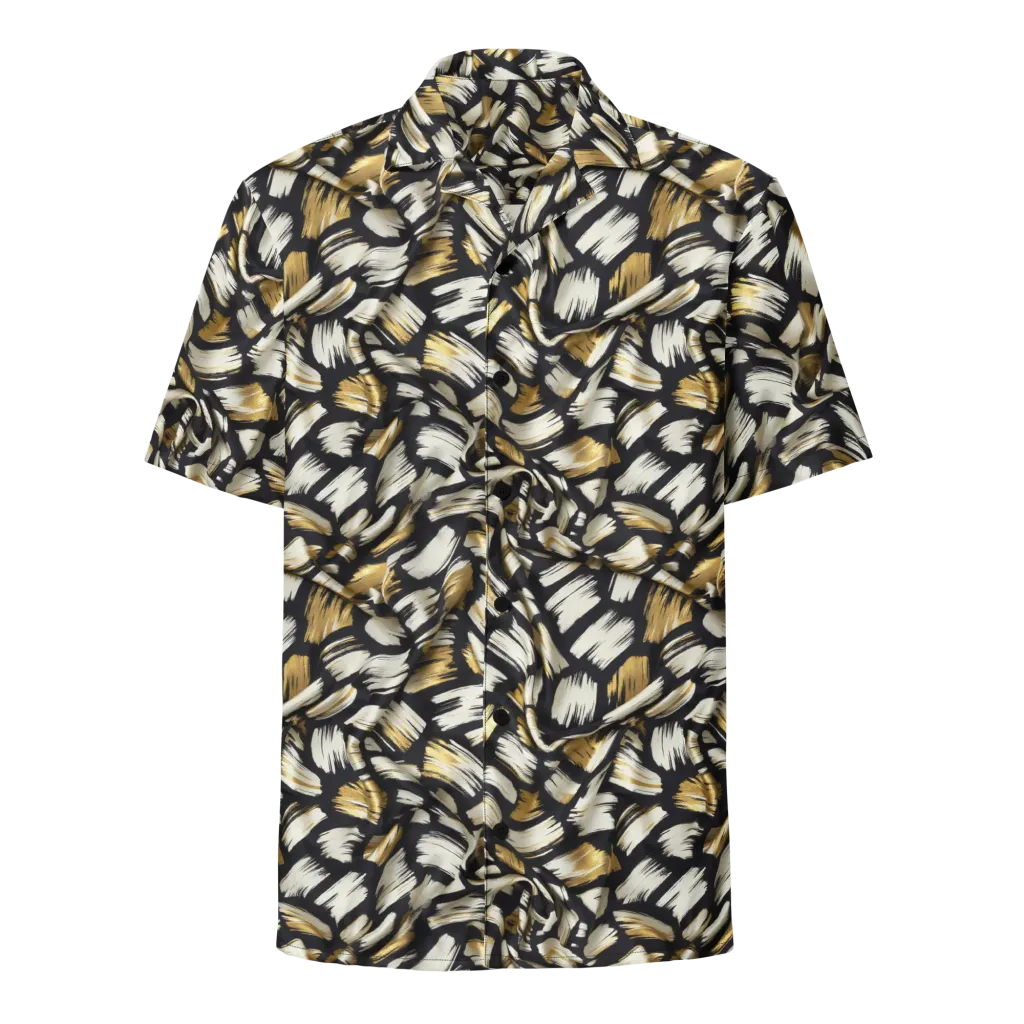 Gilded Gesture on Button Shirt — Front