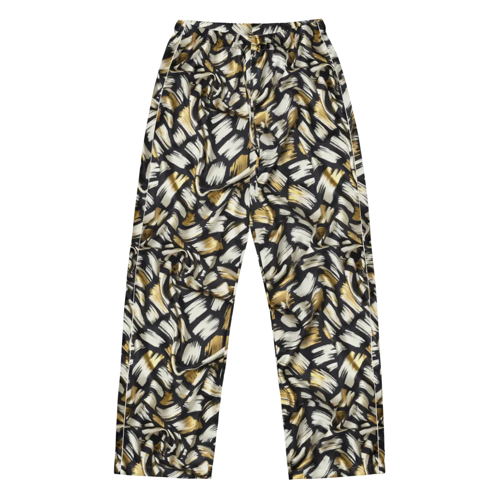 Gilded Gesture on Women's Pajama Pants — Front