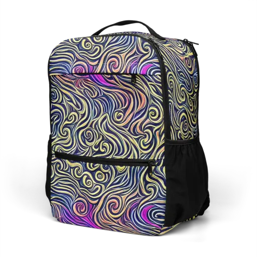 Velvet Whirlpool on a Utility Backpack