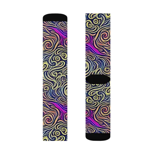 Velvet Whirlpool on a Socks