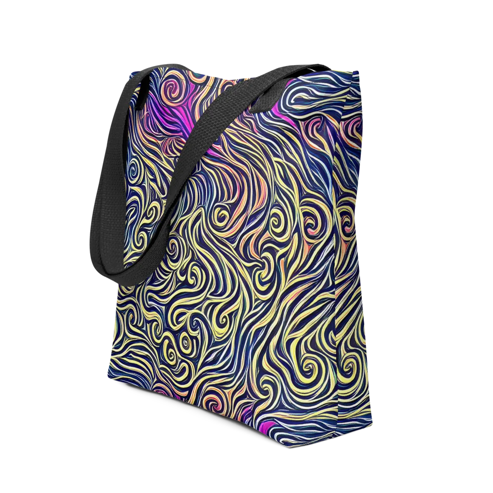 Velvet Whirlpool on Tote Bag — Front