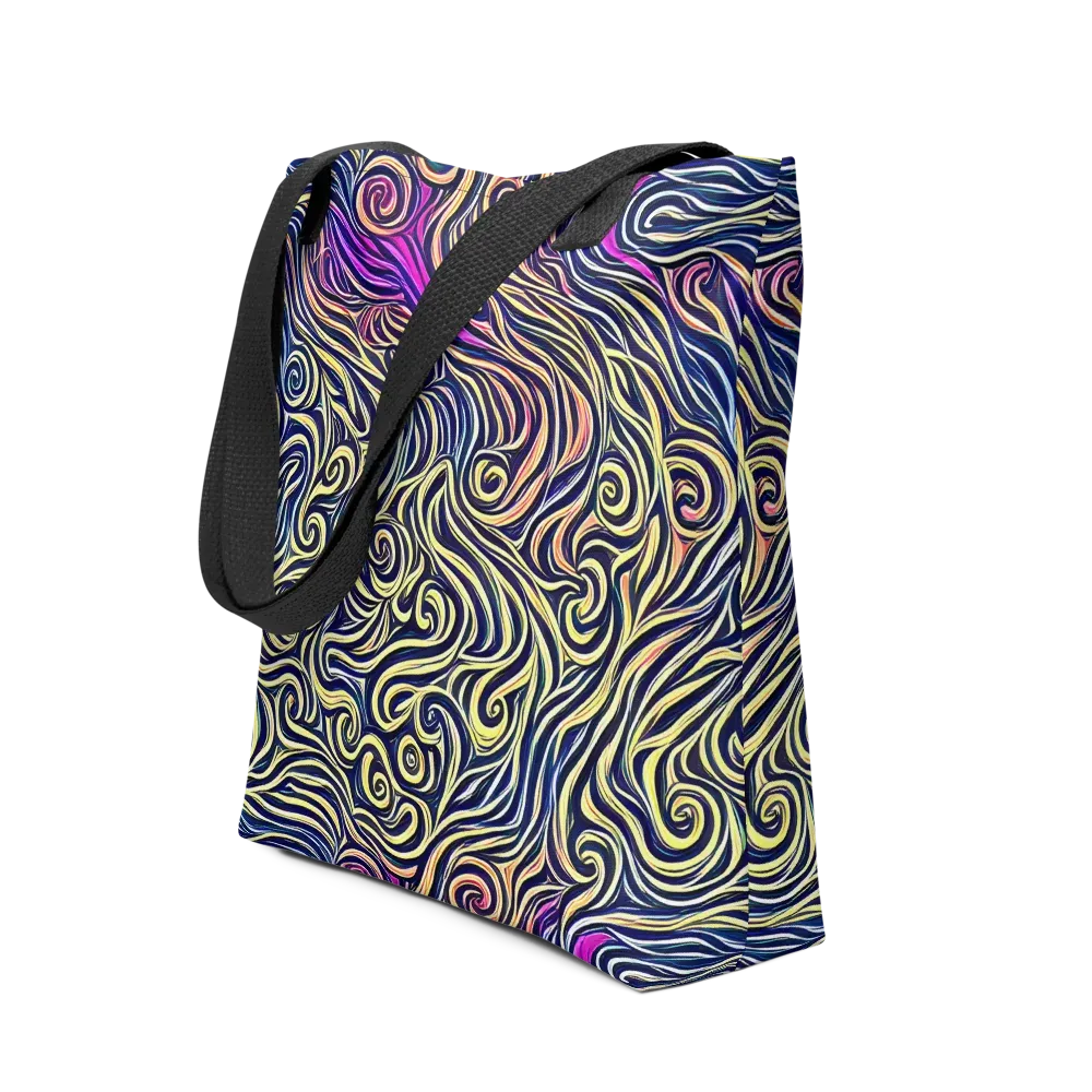 Velvet Whirlpool on Tote Bag — Front