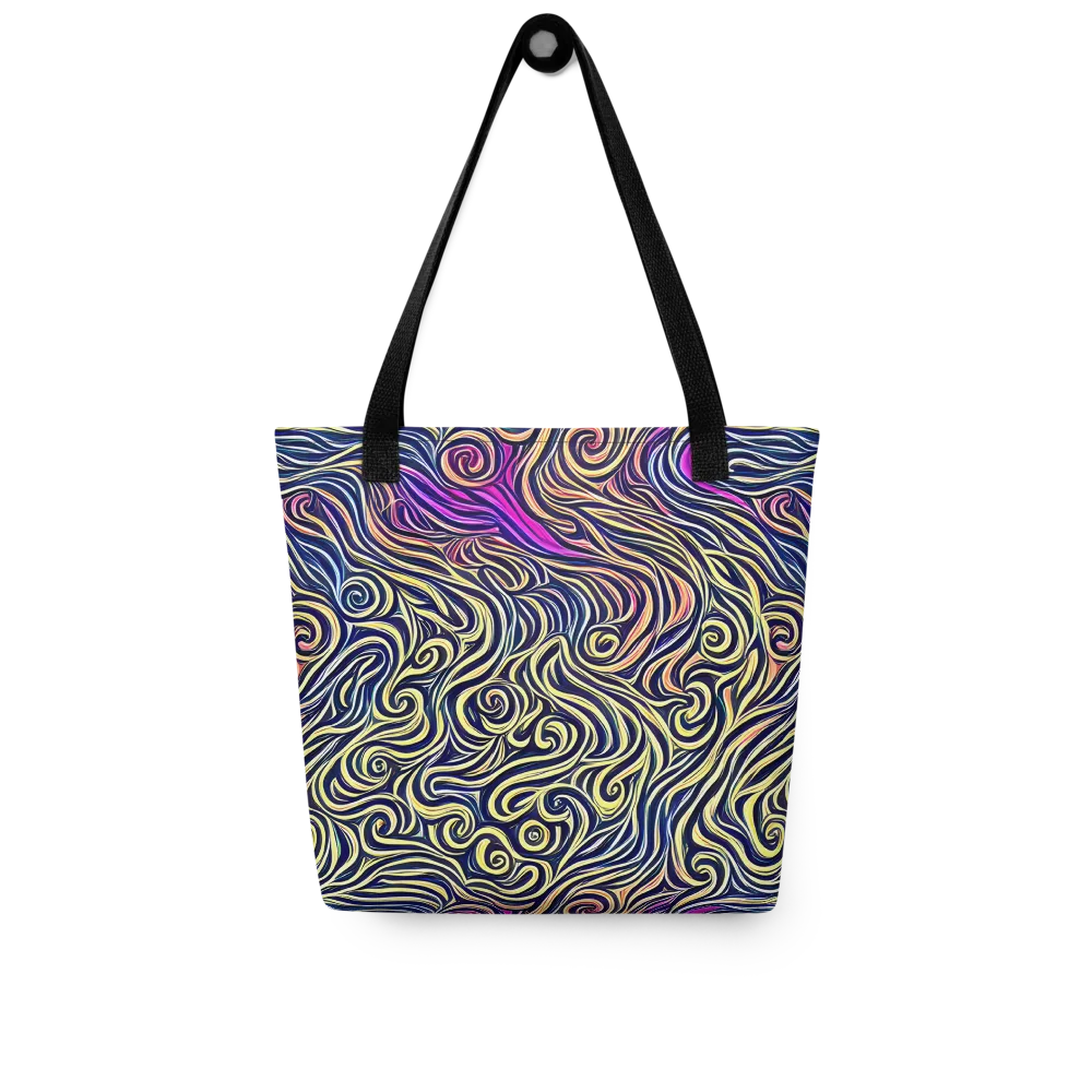 Velvet Whirlpool on Tote Bag — Front