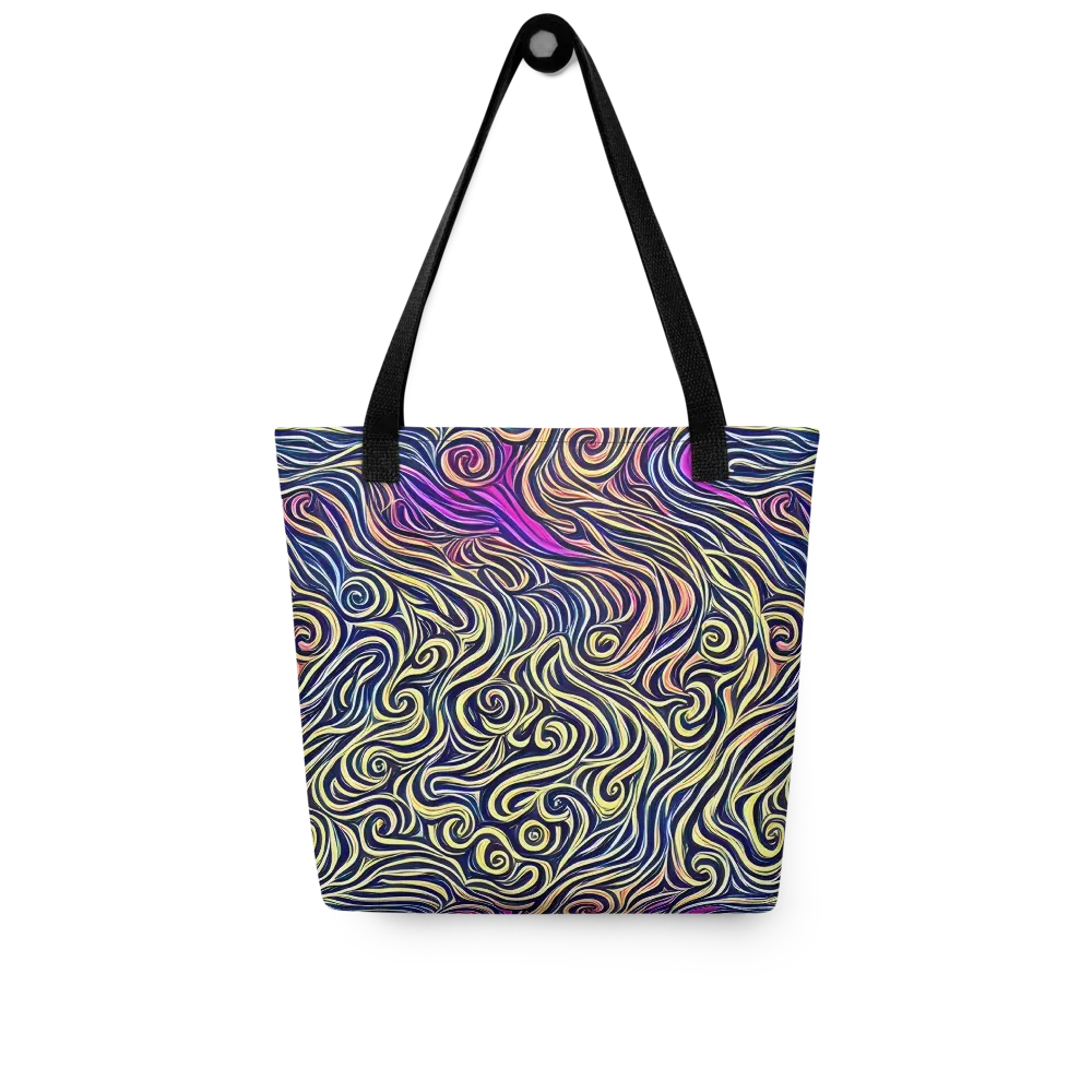 Velvet Whirlpool on Tote Bag — Front
