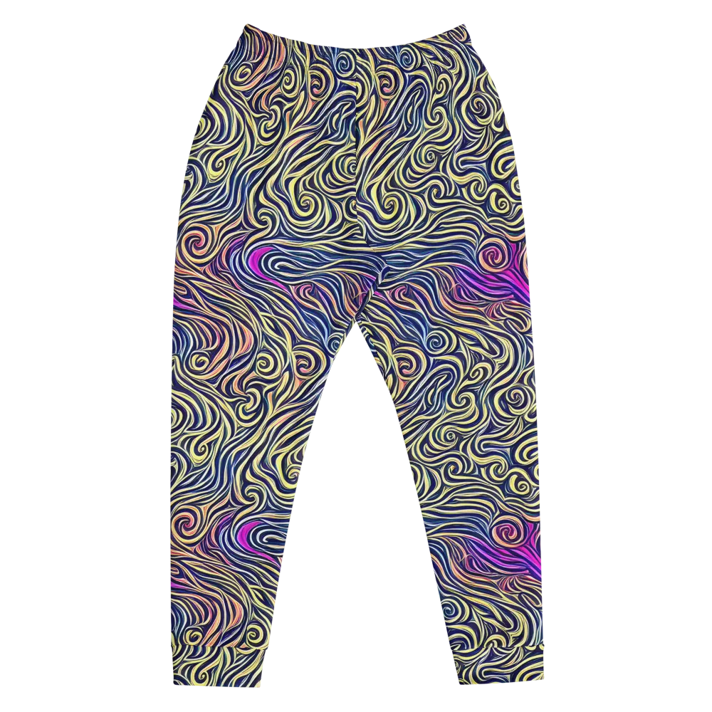 Velvet Whirlpool on Men's Joggers — Front
