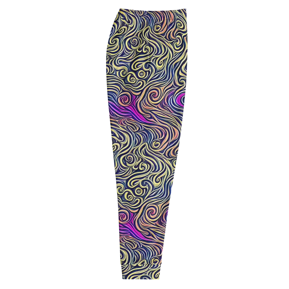 Velvet Whirlpool on Men's Joggers — Right