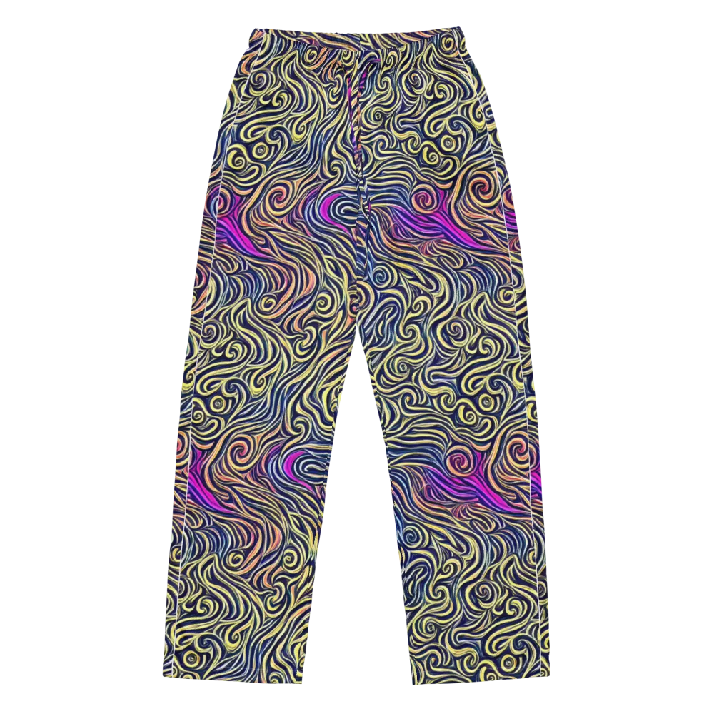 Velvet Whirlpool on Women's Pajama Pants — Front