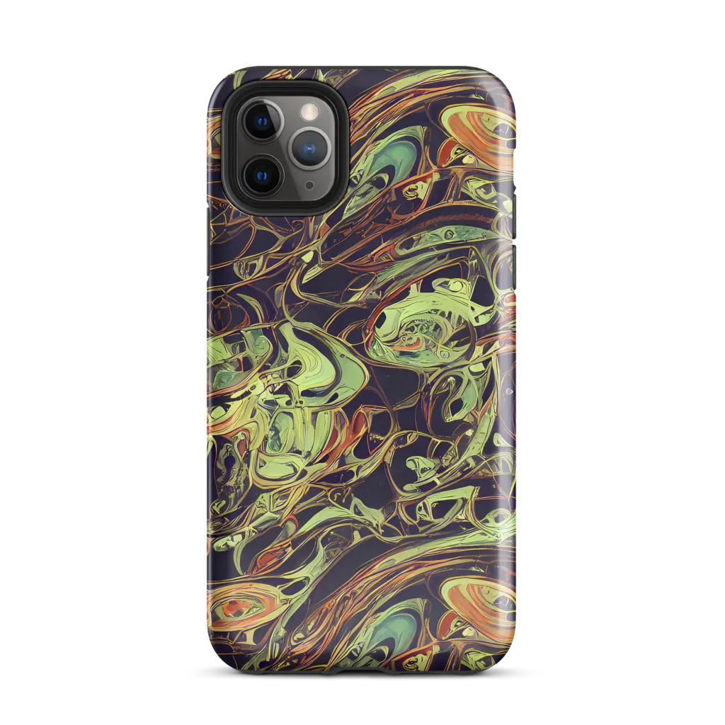Molten Labyrinth on Tough Case for iPhone® — Front