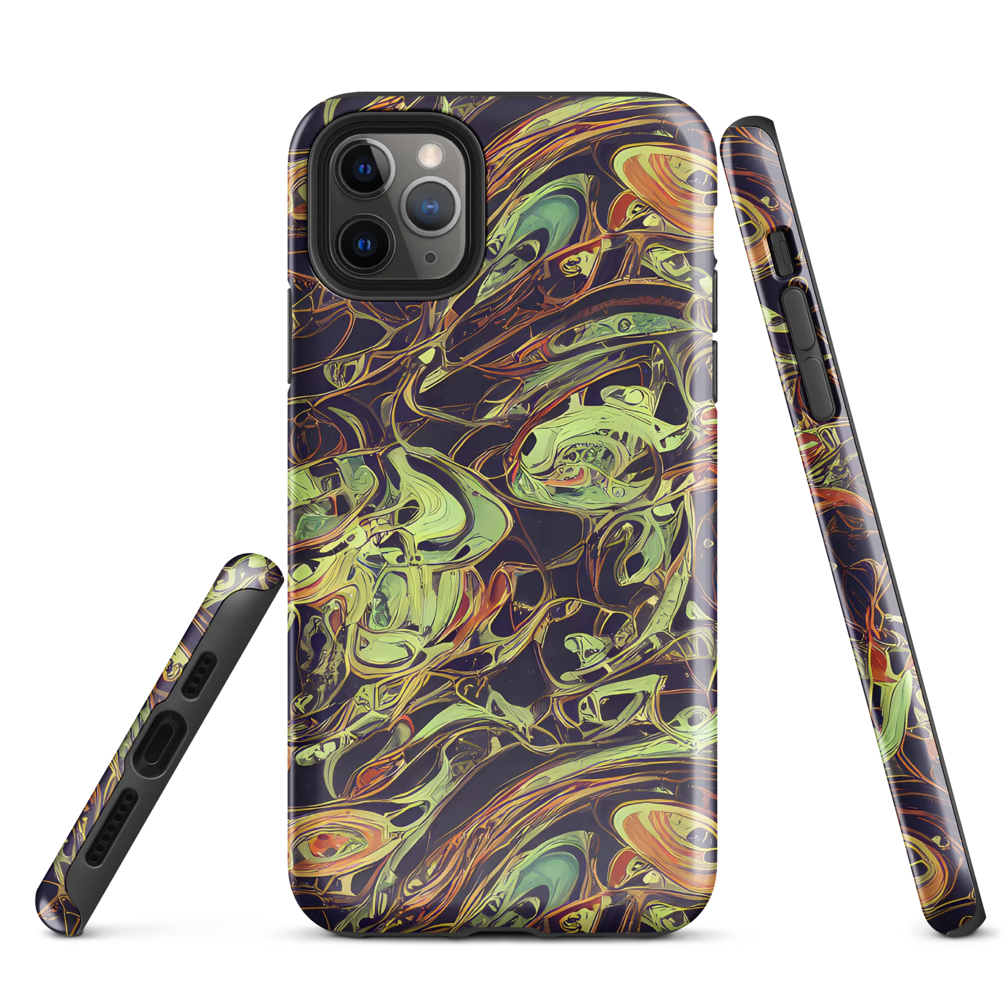Molten Labyrinth on Tough Case for iPhone® — Front