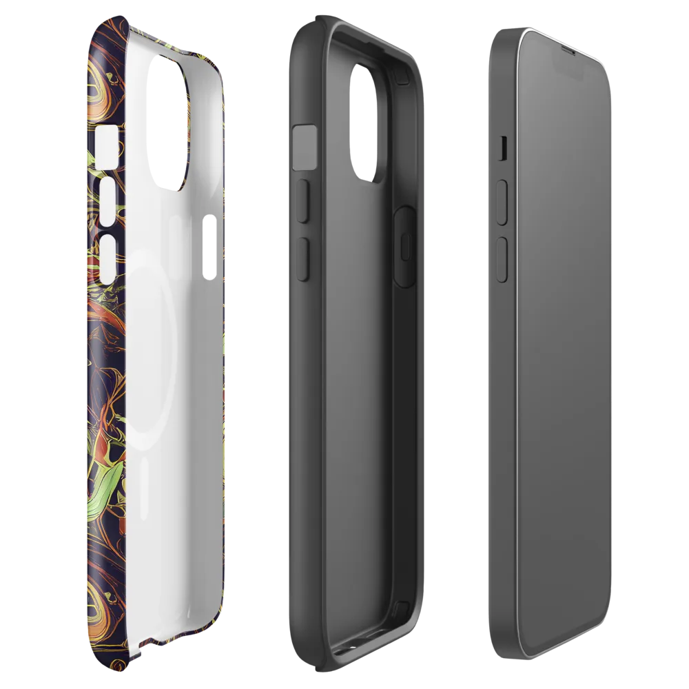 Molten Labyrinth on MagSafe Tough Case for iPhone® — Front