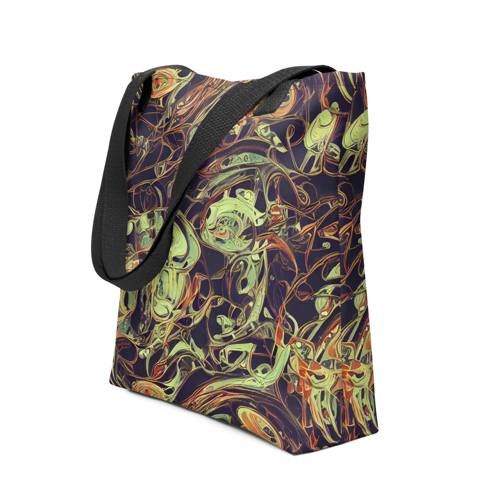 Molten Labyrinth on Tote Bag — Front