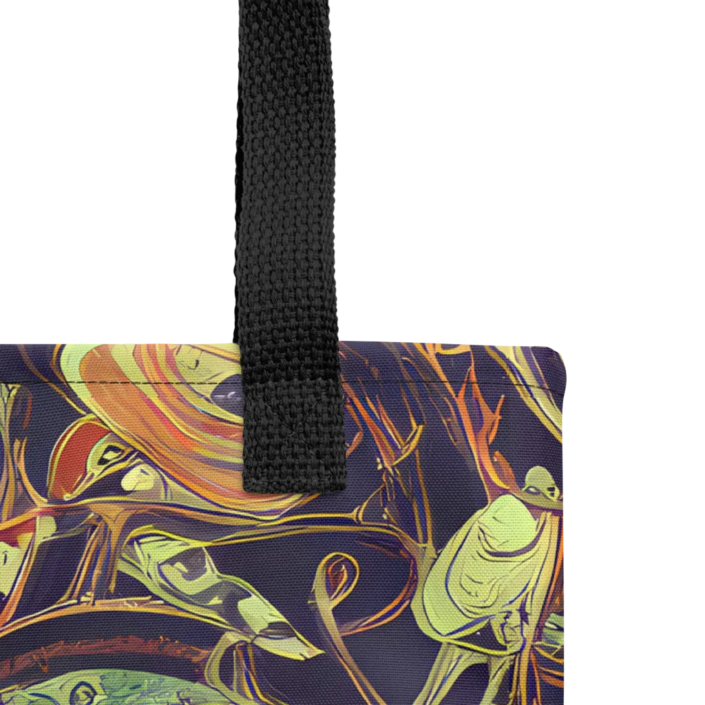 Molten Labyrinth on Tote Bag — Product details