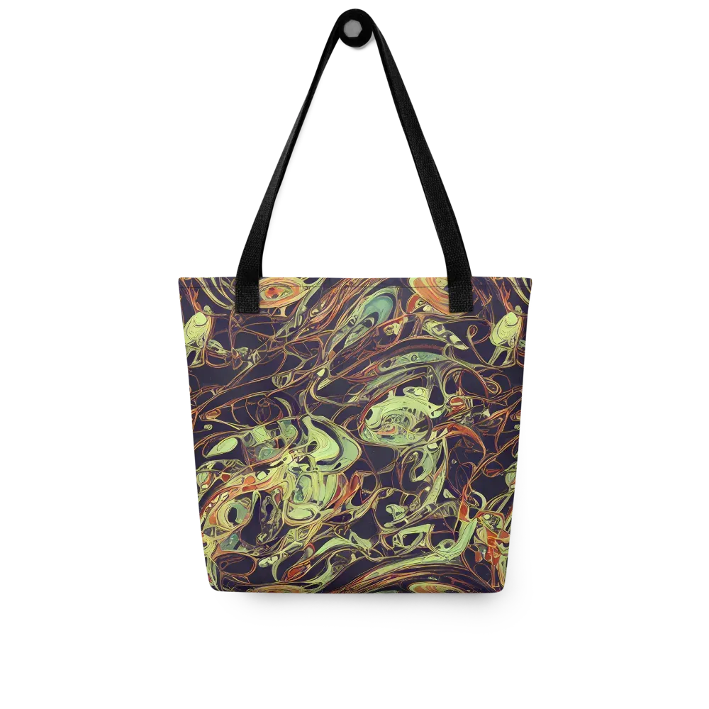 Molten Labyrinth on Tote Bag — Front