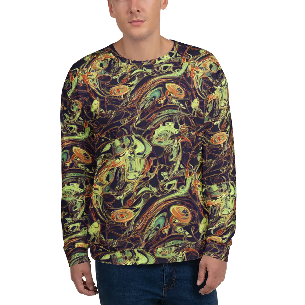 Molten Labyrinth on Sweatshirt — Front