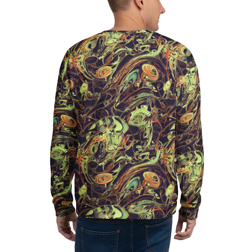 Molten Labyrinth on Sweatshirt — Back