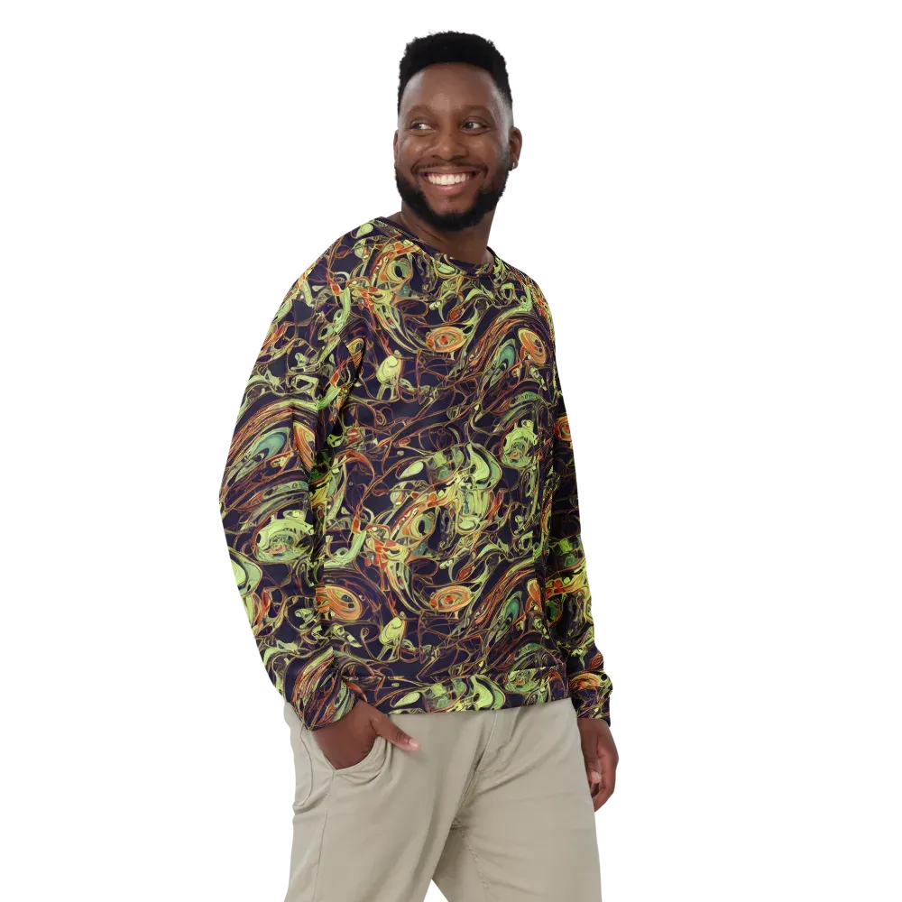 Molten Labyrinth on Sweatshirt — Front