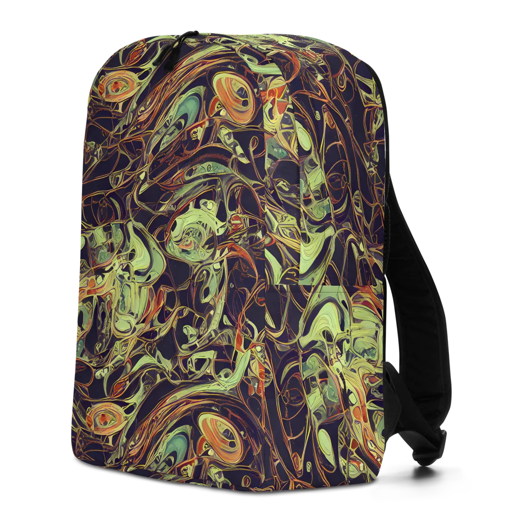Molten Labyrinth on Minimalist Backpack — Left