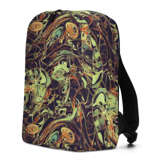 Molten Labyrinth on a Minimalist Backpack