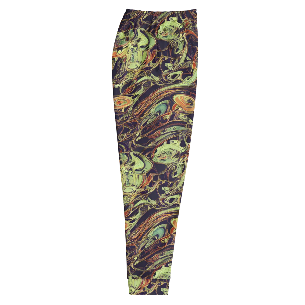 Molten Labyrinth on Men's Joggers — Right