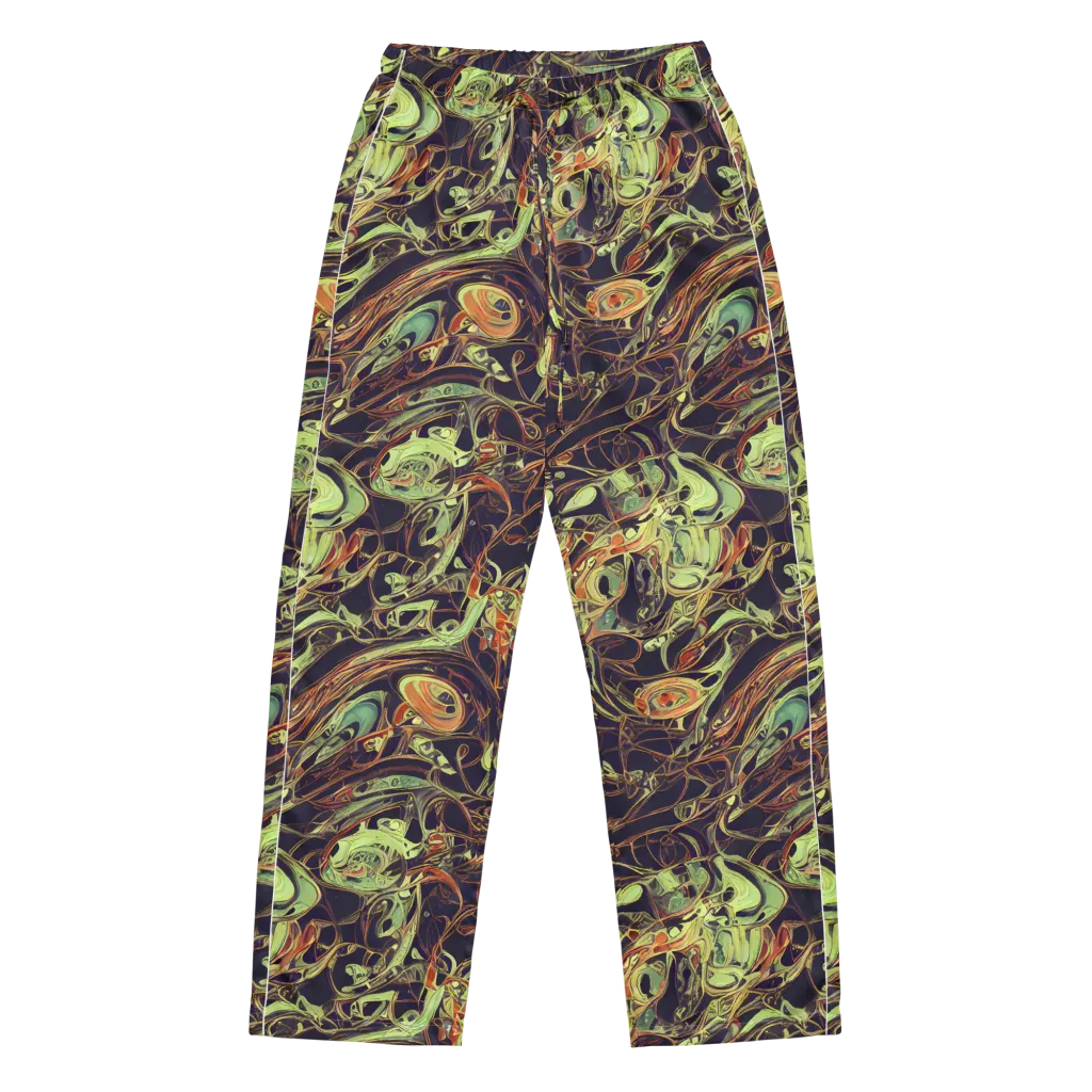 Molten Labyrinth on Women's Pajama Pants — Front