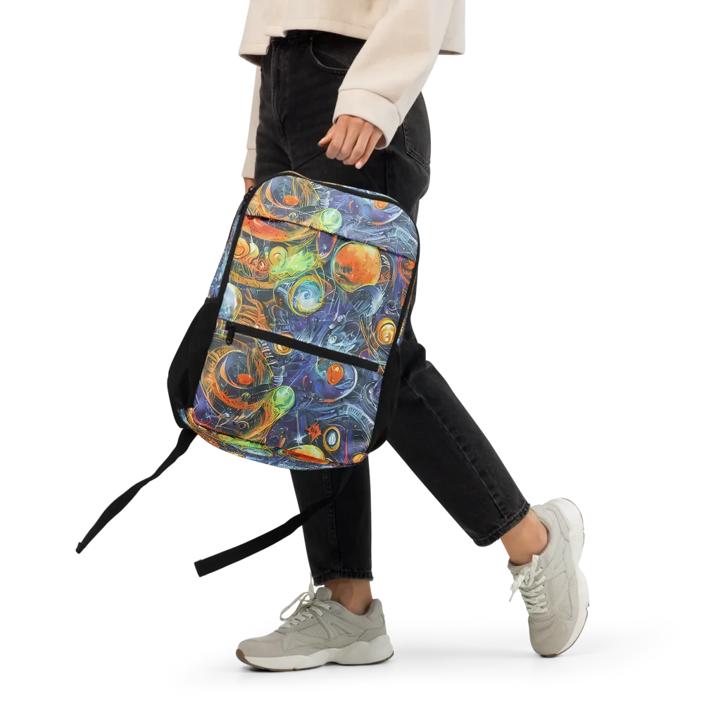 Bluefire Abyss on Utility Backpack — Front