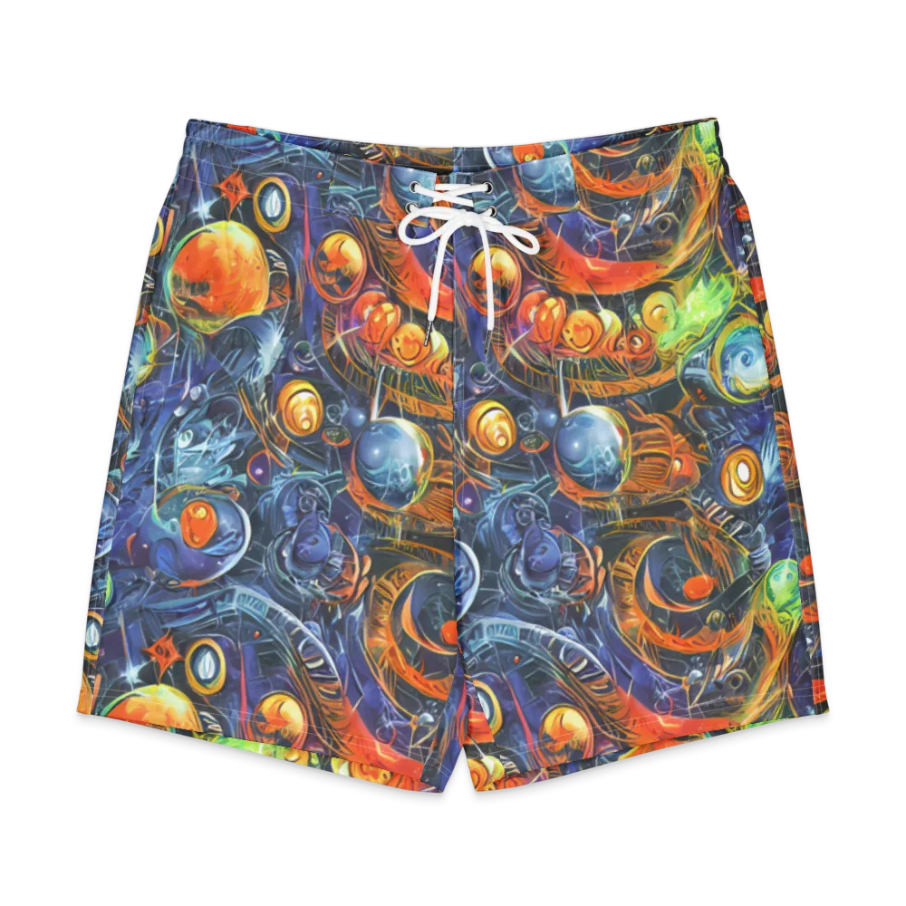 Bluefire Abyss on Men's Board Shorts — Front