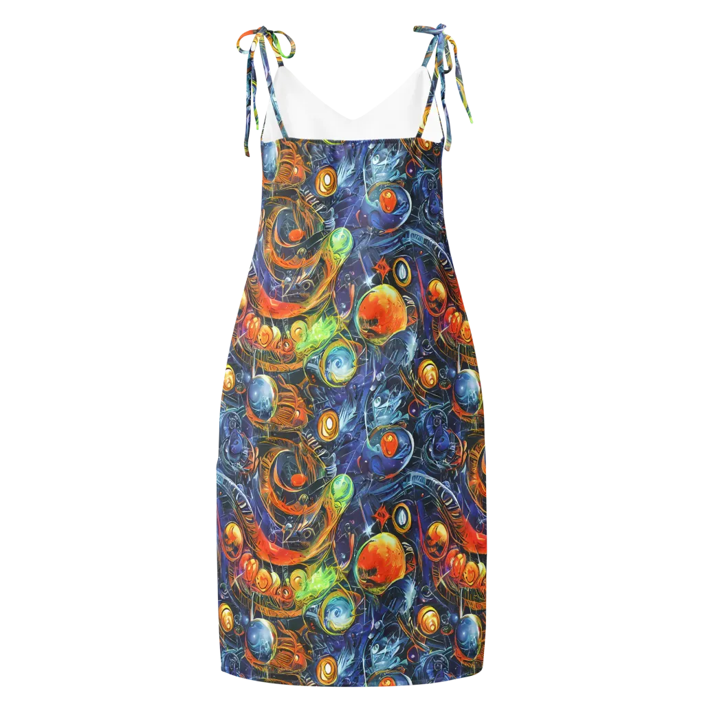 Bluefire Abyss on Slip Dress — Back