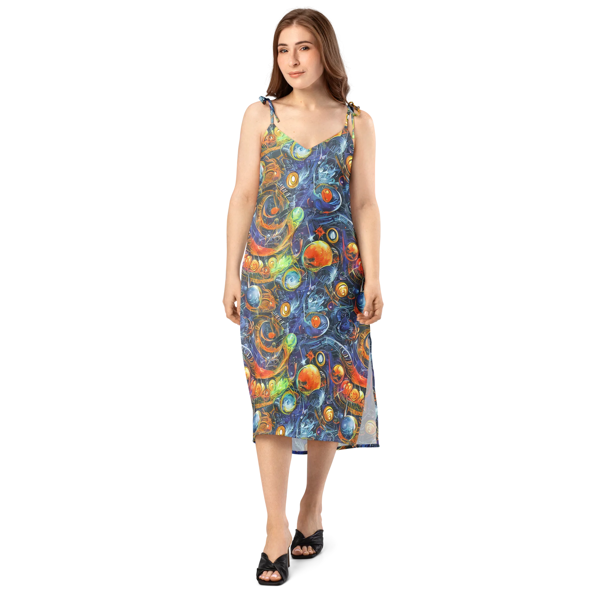 Bluefire Abyss on Slip Dress — Front