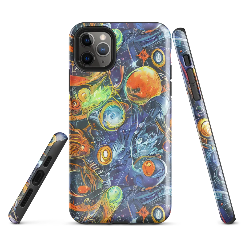 Bluefire Abyss on Tough Case for iPhone® — Front