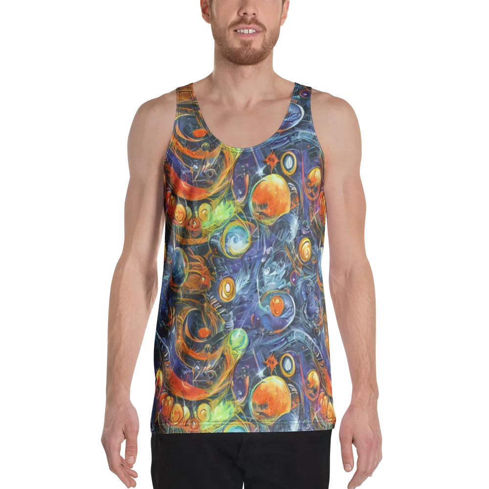 Bluefire Abyss on Men's Tank Top — Front