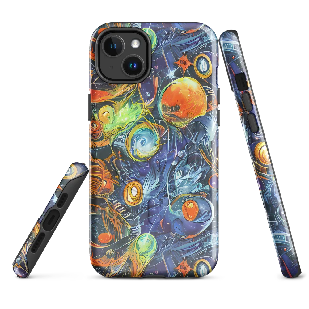 Bluefire Abyss on MagSafe Tough Case for iPhone® — Front