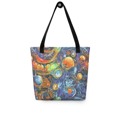 Bluefire Abyss on a Tote Bag