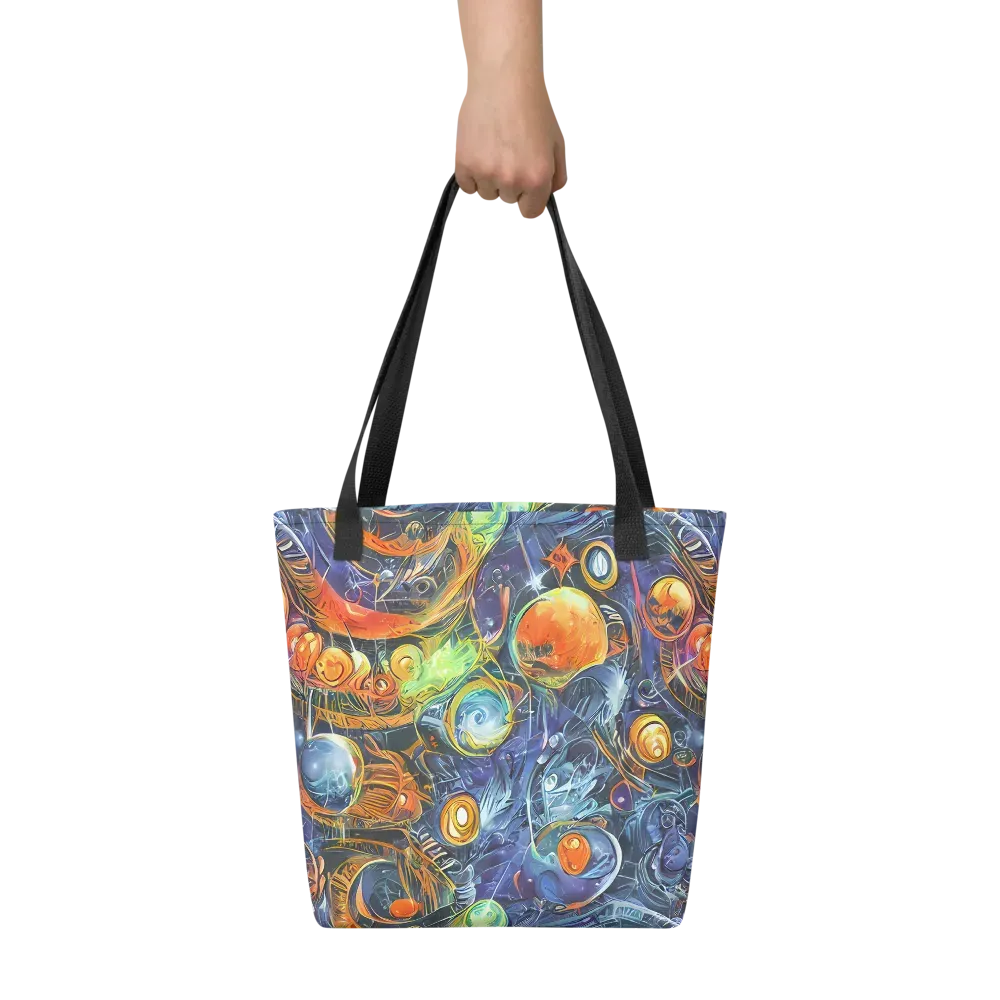 Bluefire Abyss on Tote Bag — Front