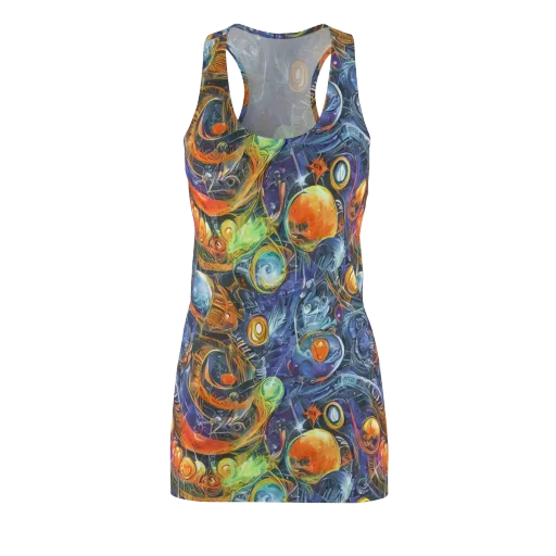 Bluefire Abyss on a Racerback Dress