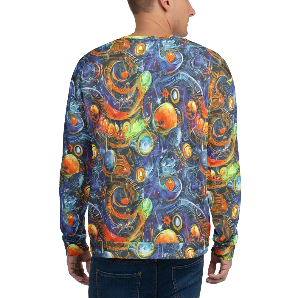 Bluefire Abyss on Sweatshirt — Back