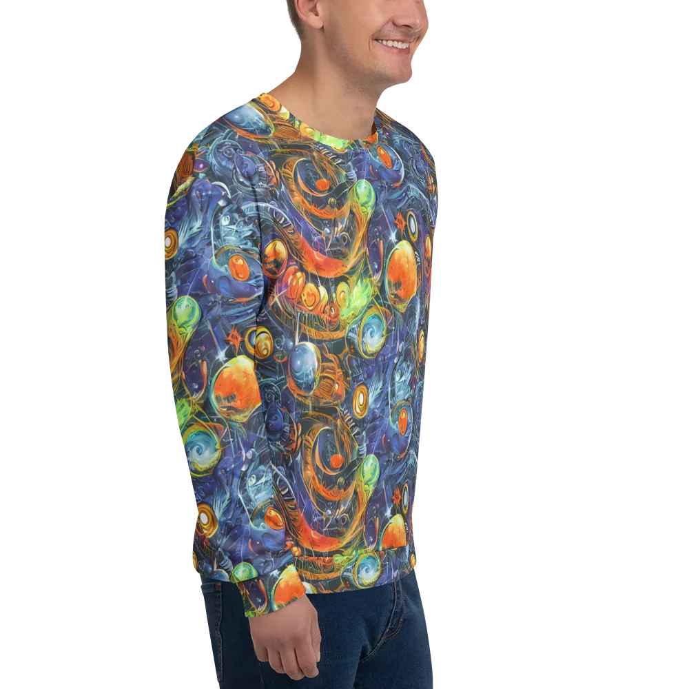 Bluefire Abyss on Sweatshirt — Right Front