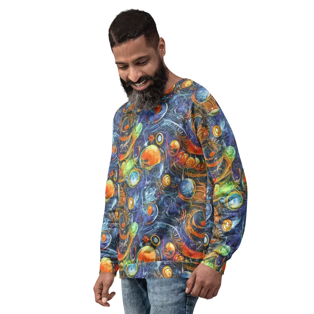 Bluefire Abyss on Sweatshirt — Left Front