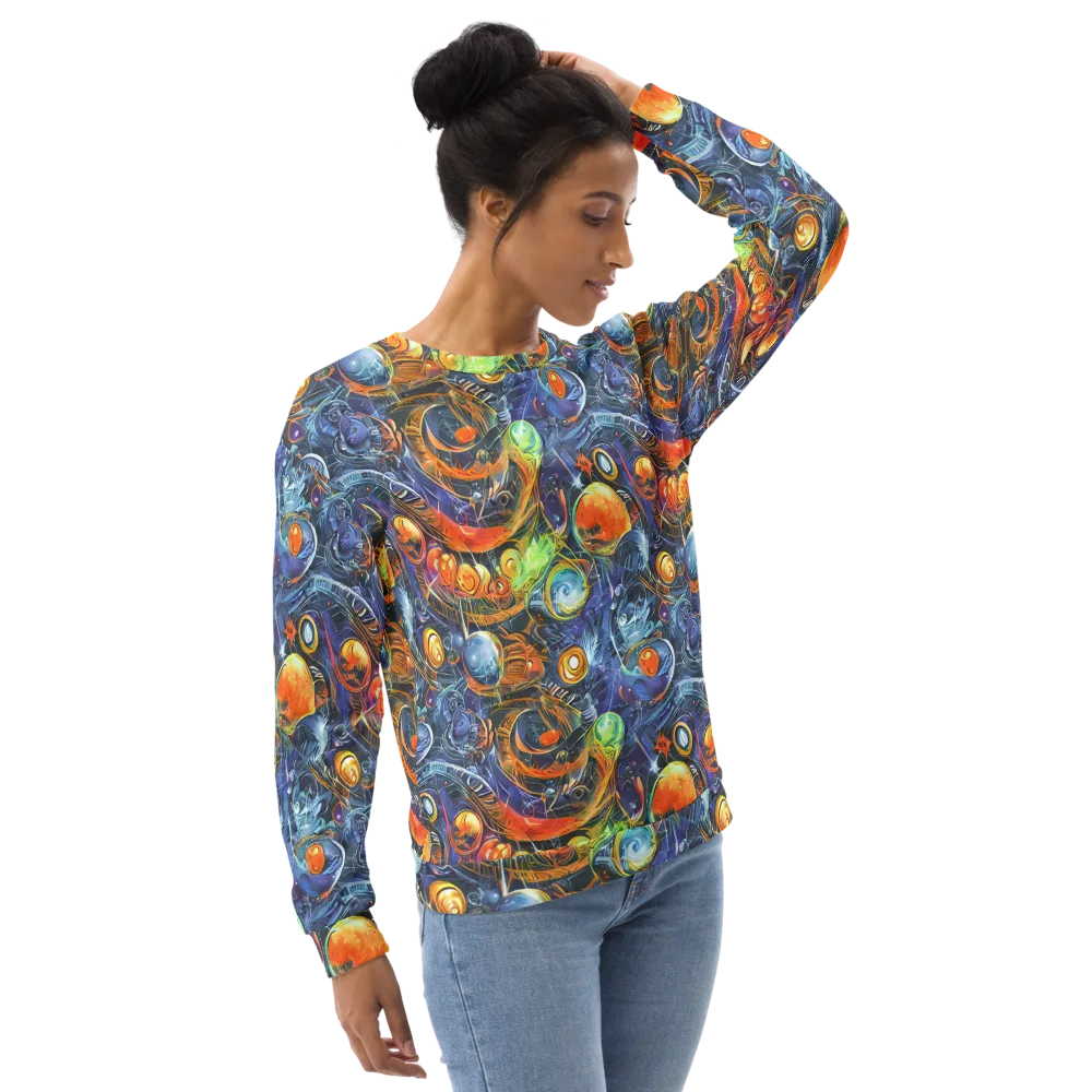 Bluefire Abyss on Sweatshirt — Right Front