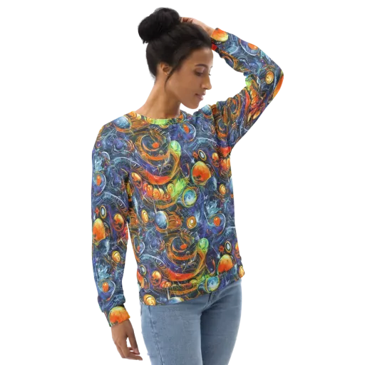 Bluefire Abyss on a Sweatshirt