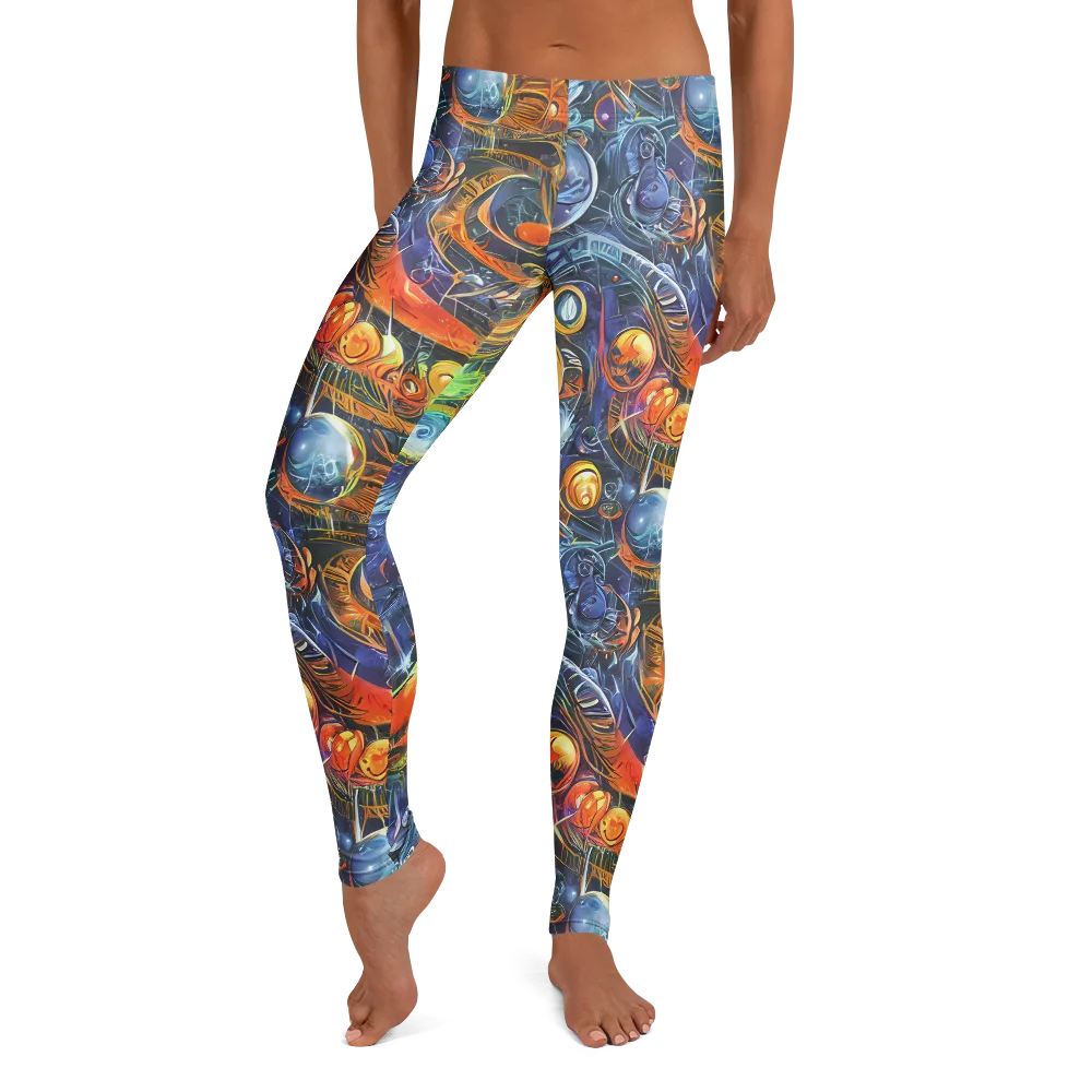 Bluefire Abyss on Leggings — Front