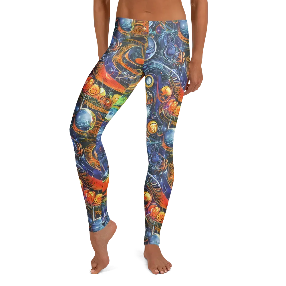 Bluefire Abyss on Leggings — Front