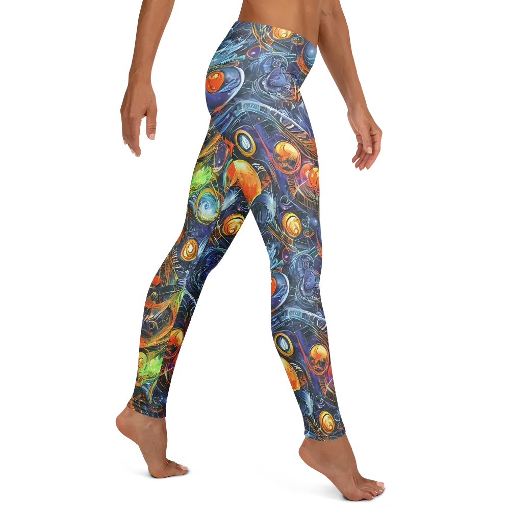 Bluefire Abyss on Leggings — Right