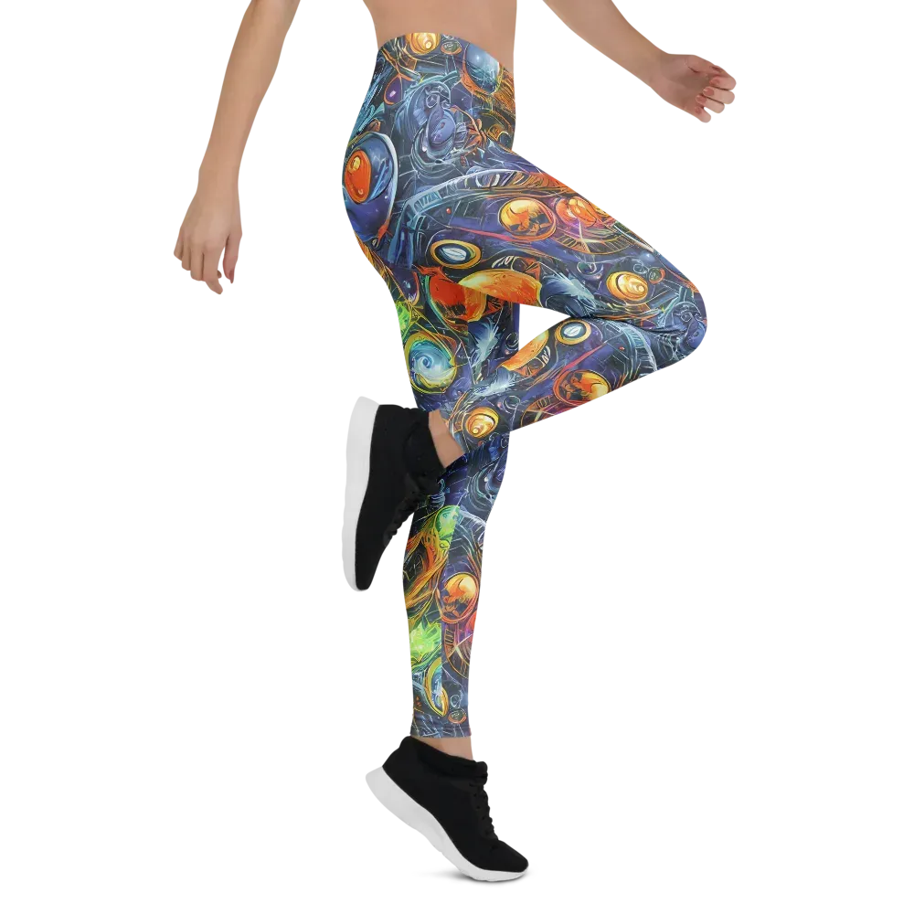 Bluefire Abyss on Leggings — Right