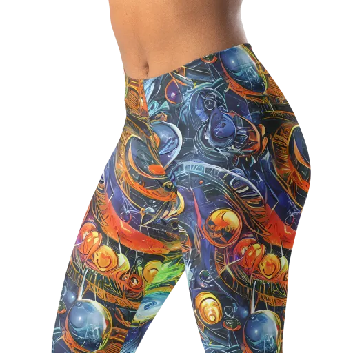 Bluefire Abyss on a Leggings