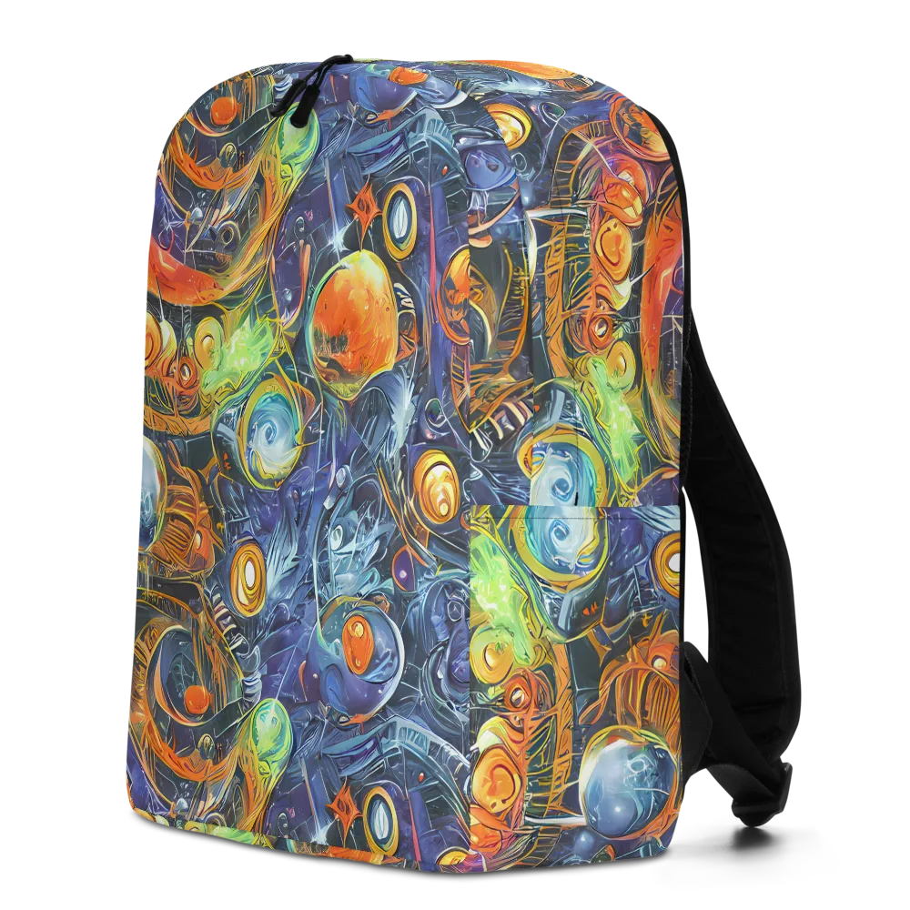 Bluefire Abyss on Minimalist Backpack — Left