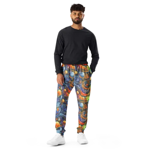 Bluefire Abyss on a Men's Joggers