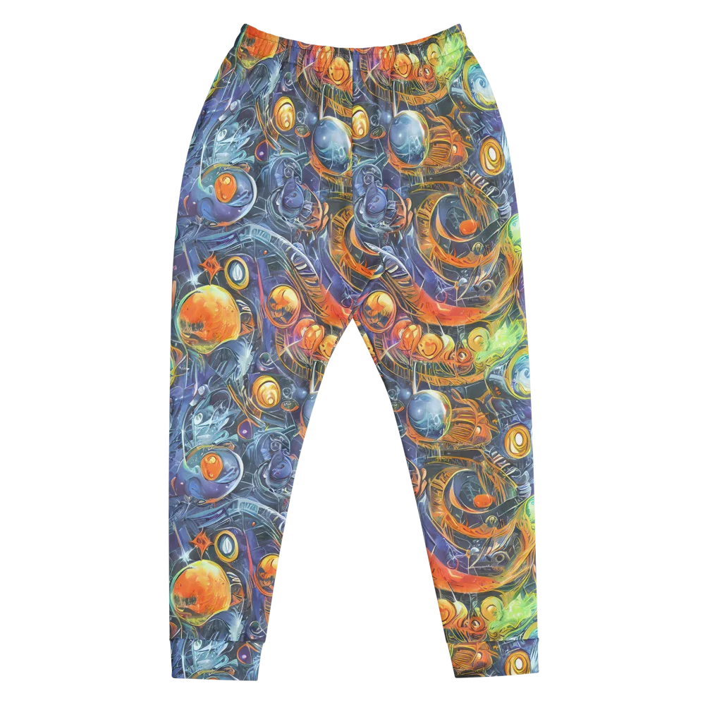 Bluefire Abyss on Men's Joggers — Front