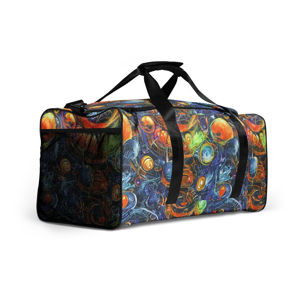 Bluefire Abyss on Duffle Bag — Right Front